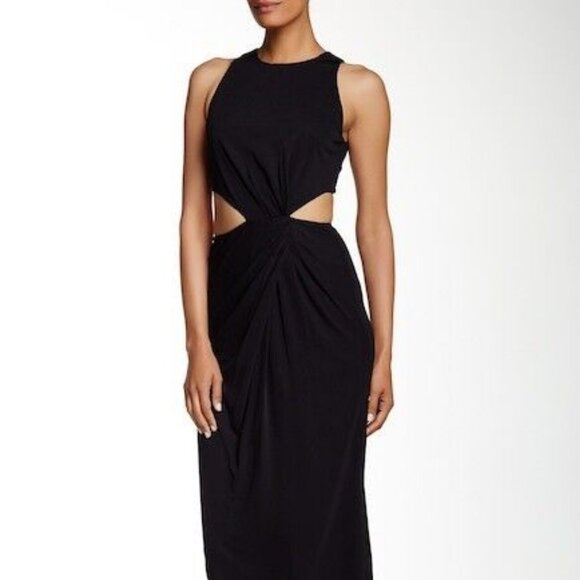 STANDING OVATION for RACHEL ZOE STUNNING SEXY CUT-OUT GESCHE DRESS GOWN 2 - Picture 6 of 10